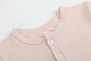 Baby Short Romper Snap Closure
